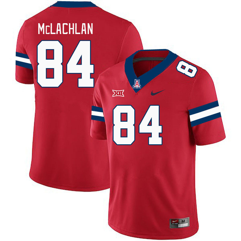 Arizona Wildcats #84 Tanner McLachlan Big 12 Conference College Football Jerseys Stitched Sale-Cardinal